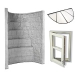 Elite Egress Well Kit Gray with Escape Window 